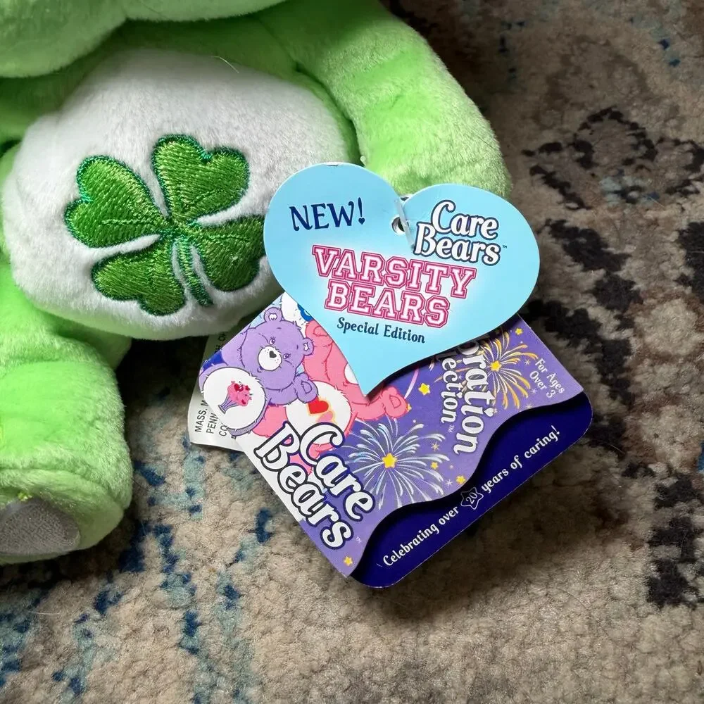 Vintage Care Bears Good Luck Varsity Bear - Picture 3 of 8